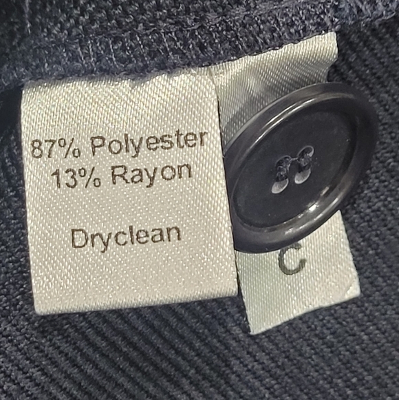 Loft Pants Marisa Trouser Women’s Sz 2 Straight Leg Blue Mid Rise 30x31 - Picture 9 of 12